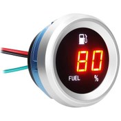 Resim Ximistore9 Araç Ve Motosikletler İçin 9-35v Dijital Yakıt Seviye Göstergesi Ve Alarm Sistemi 