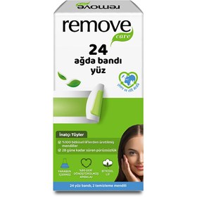 Resim Remove Care Yüz Ağda Bandı İnatçı Tüyler 24'lü - Gratis 