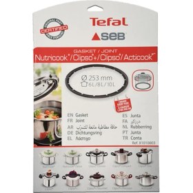 Resim Tefal Düdüklü Tencere Acticook-Nutricook-Precision Lastik 8 - 10 Lt TENCERE İÇ ÇAPI 25 CM X1010003 