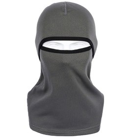 Resim Kış Sıcak Balaclava Maske Bisiklet Motosiklet Yüz Boyun Kapak Rüzgar Geçirmez Şapkalar Gri 