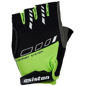Resim Asistan Cape GL 400 Kısa Parmak Bisiklet Eldiveni - GRİ / L 