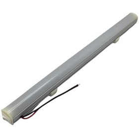 Resim Üçler 24v Floresan Tavan Lambası Ledli Buzlu Cam Beyaz Anahtarlı (27 CM) 