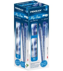 Resim Pensan My-Pen Tükenmez Kalem 1.0 MM 25'li Kutu Mavi 