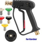Resim Novahub 5 Hızlı Bağlantı M22 14 Mm Karcher/nilfisk Temizleme Su Tabancası Renkli Meme Kiti Araba Temizleme İçin Yüksek Basınç For Nilfisk 