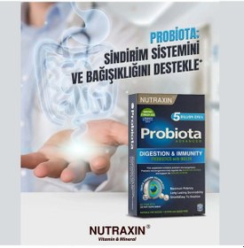 Resim Nutraxin Probiota Advanced - Probiyotik Takviyesi 60 Tablet - Üç Katmanlı Teknoloji 