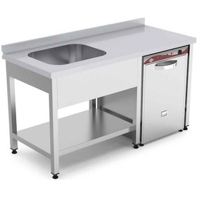 Resim Empero Emp.e.71885-1emt-r Tek Evyeli Tezgah Sağ 180x70x85 Cm 