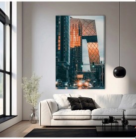 Resim Modern Mimarlık Kanvas Tablo 