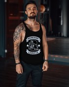 Resim Freeyez Darkside Gansta Gym Fitness Tank Top Sporcu Atleti 