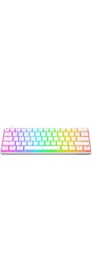 Resim Rampage KB-R135 Parvus Red Switch Type-c Bağlantılı RGB Puding Tuşlu Oyuncu Klavyesi 