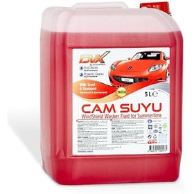 Resim Divortex Şampuanlı ve Parfümlü Yazlık Cam Suyu 5 L 