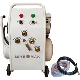 Resim Seybomak Havalı Petek Temizleme ve Kanal Açma Makinesi 24 Litre Çift Yönlü-Darbeli Yıkama 