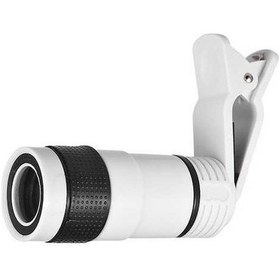 Resim Pazly Akıllı Telefonlar İçin 8x Büyütmeli Teleskop Lens - Uzak Mesafe Gözlem Ve Çekim/ 