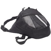 Resim Suntek Koşu Bisiklet Yürüyüş Için Naylon Motosiklet Bel Siyah 