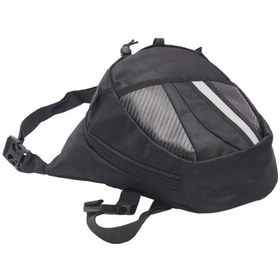 Resim Suntek Koşu Bisiklet Yürüyüş Için Naylon Motosiklet Bel Siyah 