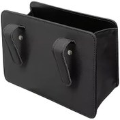 Resim Dashanshop Katlanır Araç Çöp Kutusu Oto Koltuk Torba Saklama Organizer Siyah 1 Adet 