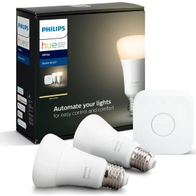 Resim Philips Hue Beyaz Akıllı Başlangıç Seti 2'li E27 Bluetooth 