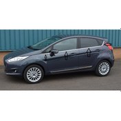 Resim Ford Fiesta 2009-2017 Cam Çıtası Paslanmaz Çelik Krom 8 Parça 