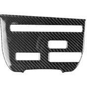 Resim Araba Karbon Fiber Cd Çalar Konsolu Nissan Gtr R35 2008-2016 İçin C Tipi Dekoratif Etiket, Sol Sürücü 1 Adet 