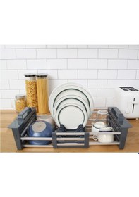 Resim Primanova Bianka Genişletilebilir Lavobo Üstü Bulaşıklık D-14659 