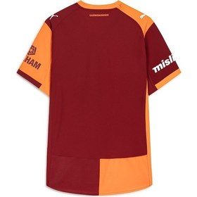 Resim Galatasaray Puma 2025/2026 İç Saha Parçalı Profesyonel Forma 78062601 Sarı - Kırmızı 
