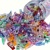 Resim 30/50/100 Adet Paslanmaz Çelik Yaylı Klips - Sağlam Kumaş Kelepçeleri, Çok Amaçlı El İşi Malzemeleri, Dikiş, Kapitone Yapımı, Scrapbooking ve Hediye Hazırlama İçin - DIY Projeler, Kitap Ciltleme ve Kumaş Organizasyonu için İdeal - Dayanıklı & Güvenilir Yapı, Dikiş Aksesuarları, Kapitone Temelleri, Dekoratif El İşleri, Güvenceli Yapı, Scrapbooking Araçları, El Yapımı Gereçler, Sağlam Konstrüksiyon, El Sanatları Temel Malzemeleri 