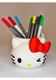 Resim Kalemlik - Hello Kitty Masaüstü Kalemlik Diğer 