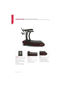 Resim Diesel Fitness Curve Kavisli Koşu Bandı 