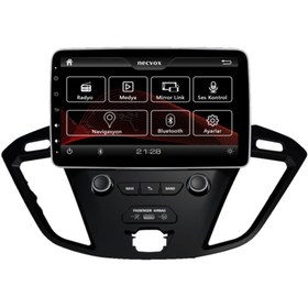 Resim demirusta Ford Transit Custom Gps Dvd Digital Tv Usb Bt Hd Kamera Hediye 