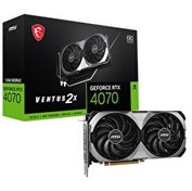 Resim MSI GeForce RTX 4070 Ventus 2X E 12G OC 12 GB GDDR6X 192 Bit HDMI/DP Ekran Kartı 