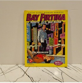 Resim Bay Fırtına - Dedektif Nıck Raıder Sayı 7 