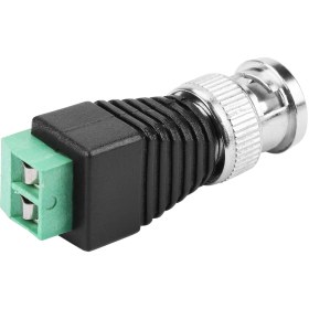 Resim Tenfowee 10 Adet Yeşil Bnc Erkek Bağlantı, Cctv Kamerası Ve Video Balun İçin, Tamir Gerektirmeyen, Hızlı Kurulumlu, Dayanıklı Abs Malzemeli Konnektörler 