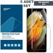 Resim GOR SM Galaxy S21 HD Darbe Emici Ekran Koruyucu Jelatin 5 Adet Set GOR SM Galaxy S21 HD Darbe Emici Ekran Koruyucu Jelatin 5 Adet Set