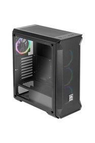 Resim Green Z5 Surena 4x120 MM ARGB 1x3.0 2x2.0 USB Gaming Kumandalı Oyun Bilgisayar Kasası 