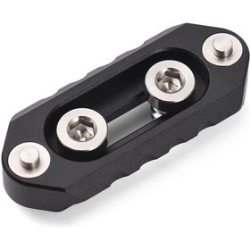 Resim Moveevo Alüminyum 4.9cm Nato Rayı - Evrensel Erişkin Uyumlu, Hızlı Çıkartma, Anti-kayma Tasarımı, 1/4" Vida Montajı 