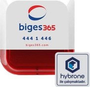 Resim BGS365-WOSR-XL IoT Kablosuz Dış Ortam Siren Hybrone ile çalışır Biges