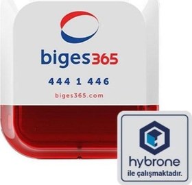 Resim BGS365-WOSR-XL IoT Kablosuz Dış Ortam Siren Hybrone ile çalışır 