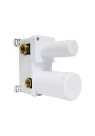 Resim Eca Ankastre Sıva Altı 3 Yollu Banyo Bataryası Mat Siyah 102166307C1 Altın 