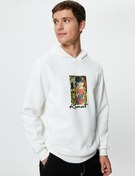 Resim Gustav Klimt Kapşonlu Sweat Art Lisanslı Baskılı Şardonlu 