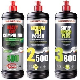Resim Green 400 & Medium Cut 2500 Super 3800 Set 3 X 1 Litre 
