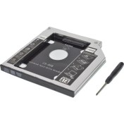 Resim Efiks 9.5 mm HDD Slim Caddy Laptop DVD To SSD Kutu Sata 