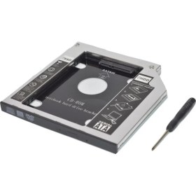 Resim Efiks 9.5 mm HDD Slim Caddy Laptop DVD To SSD Kutu Sata 