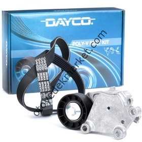 Resim Ford Fiesta (2009-2013) 1.6 Tdci Alternatör Kayış + Gergi (Otosan) 