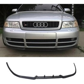 Resim MKG Audi A4 S4 B5 1995 - 2001 Ön Lip Mat Siyah Ön Tampon Lip 