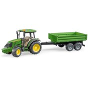 Resim NW NessiWorld Nessiworld John Deere 5115M Traktör Ve Römork 