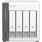 Resim Qnap TS-433A6 4 GB 4x2 TB HDD 4x3.5" SATA Desteği RAID(0) NAS Depolama Ünitesi 