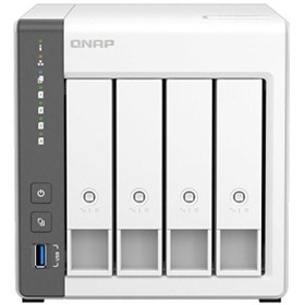 Resim Qnap TS-433A4 4 GB 2x2 TB HDD 4x3.5" SATA Desteği RAID(0) NAS Depolama Ünitesi 