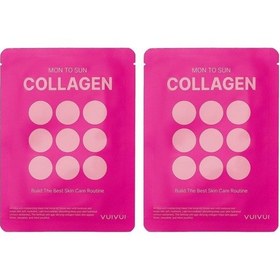 Resim Byeolee Mon To Sun Kolajen Yüz Maskesi 25 Ml 2 Paketi 