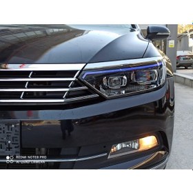 Resim Vw Passat B8 Ön Far Bi-Xenon B8.5 Görünüm 2015+ 