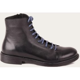 Resim Bueno Shoes Deri Mavi Kadın Düz Bot 