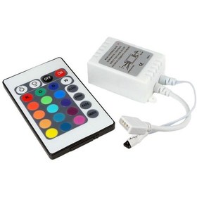 Resim Motorobit-Rgb Şerit Led Kumandası 6A 24 Butonlu 
